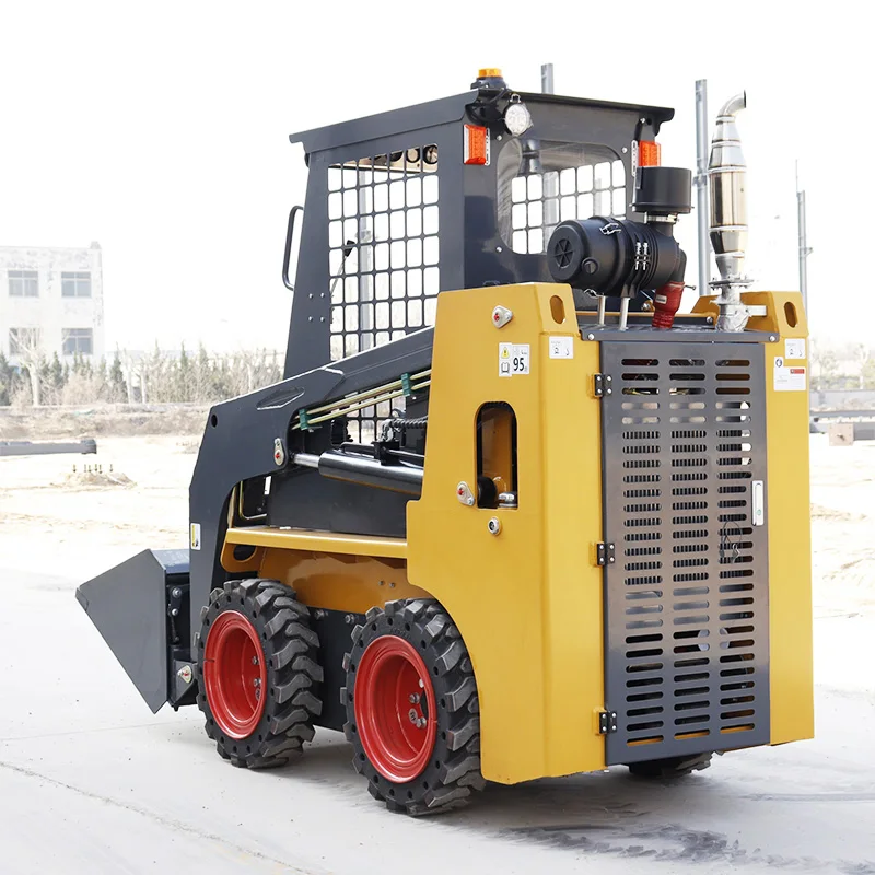 Mini Construction Loader and Compact Utility Loader 25hp for Construction Site Small Scale Excavation Foundation Customized