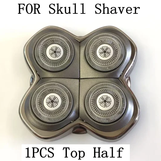 1pcs top half for Skull Shaver Blades Shaver Head Replacement Blade Compatible Pitbull Gold PRO Shaver Replacement Blade