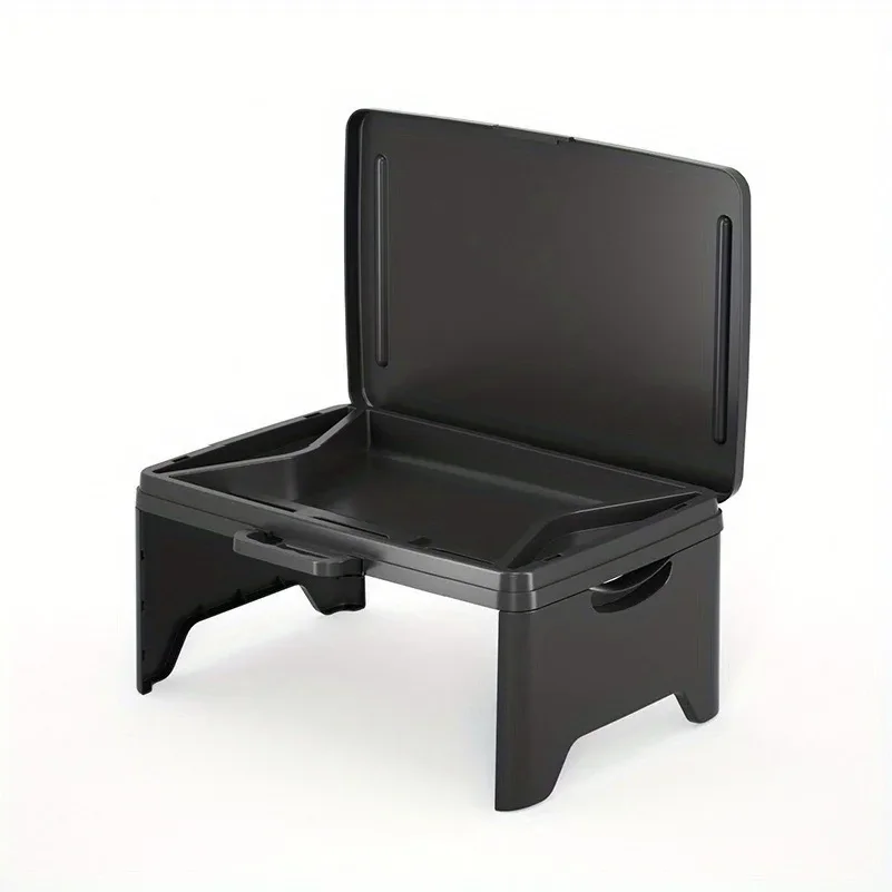 Sturdy and Durable Folding Lap Desk with Extra Storage Space and Dividers