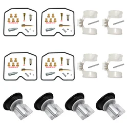Kawasaki ZEPHYR 1100 ZR1100 1992-1996 Motorcycle Carburetor Repair Kit with Plunger Diaphragm and Float