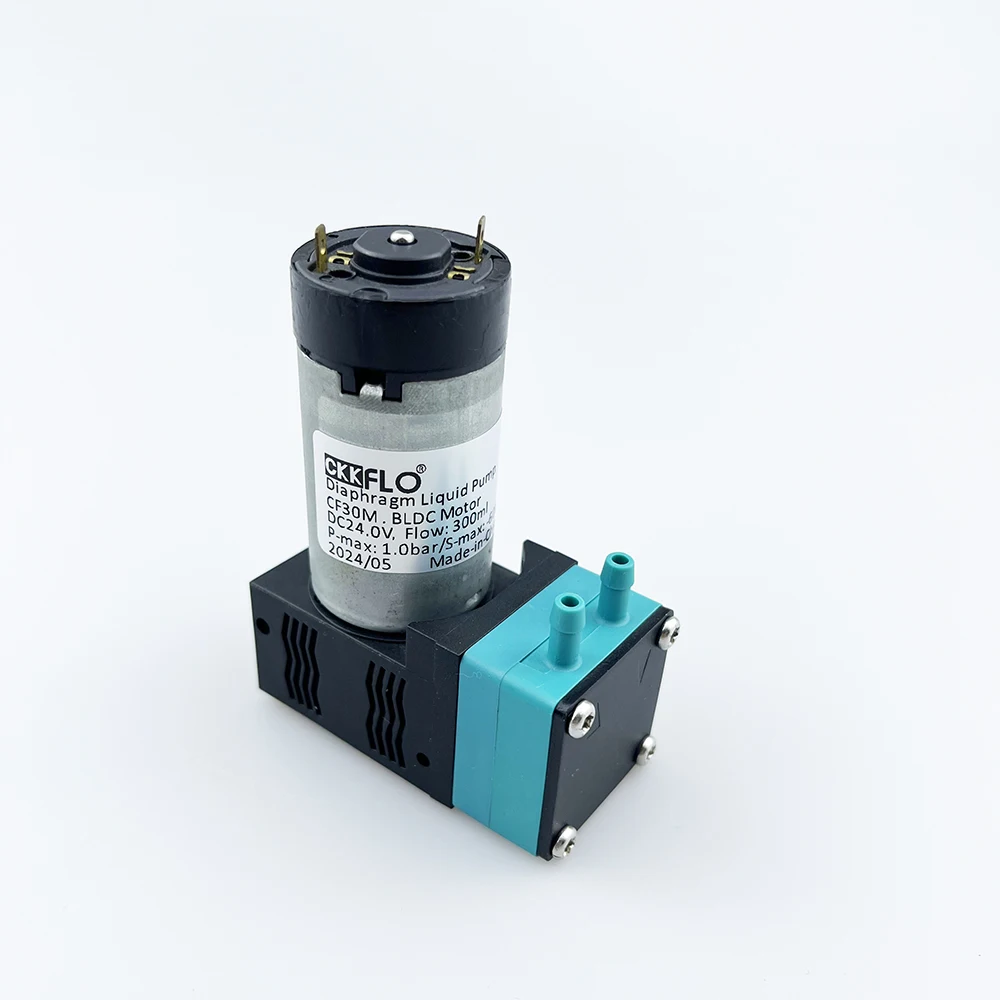 CKKFLO工場カスタムCF30M電動ダイヤフラムポンプ高圧300ml空気液体混合ポンプ（水用、OEM、散水用）