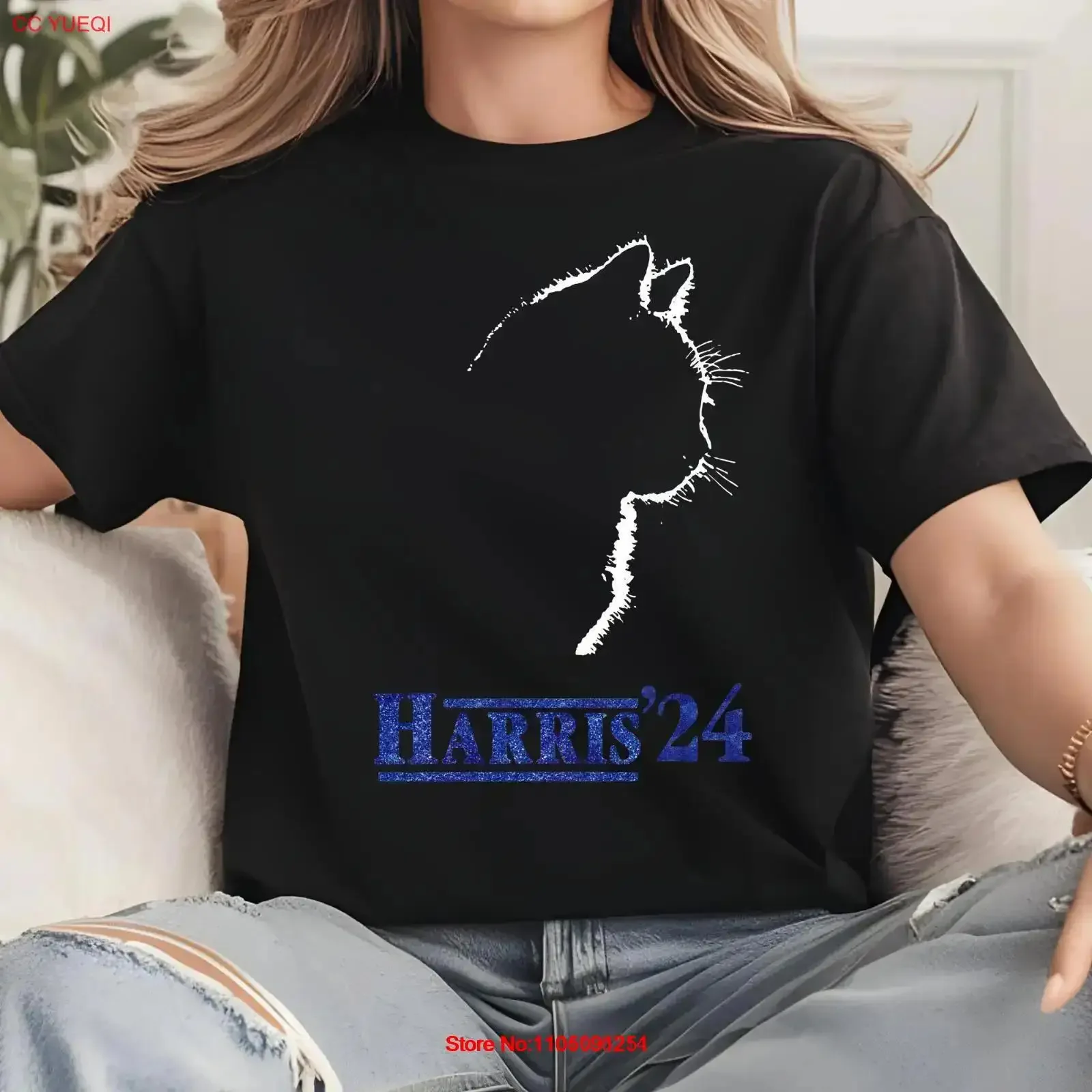 

Kamala Harris 2024 T Shirt President vintage Washed designer clothes Breathable Stylish Soft Slightly Stretched Versatile