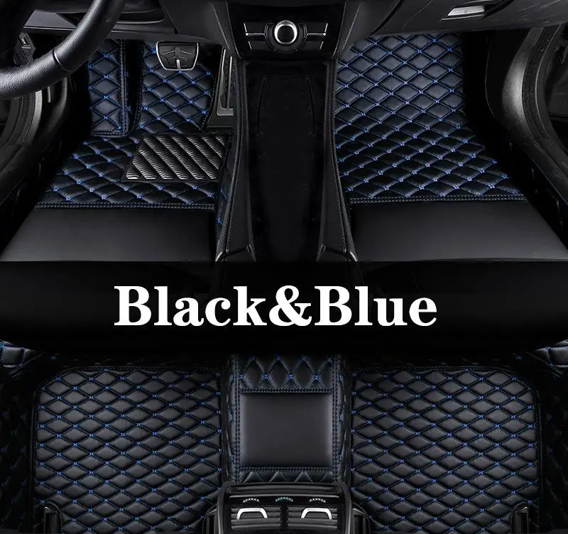 Customized For Toyota Fortuner  personalized luxury leather all-weather waterproof anti slip car floor mats