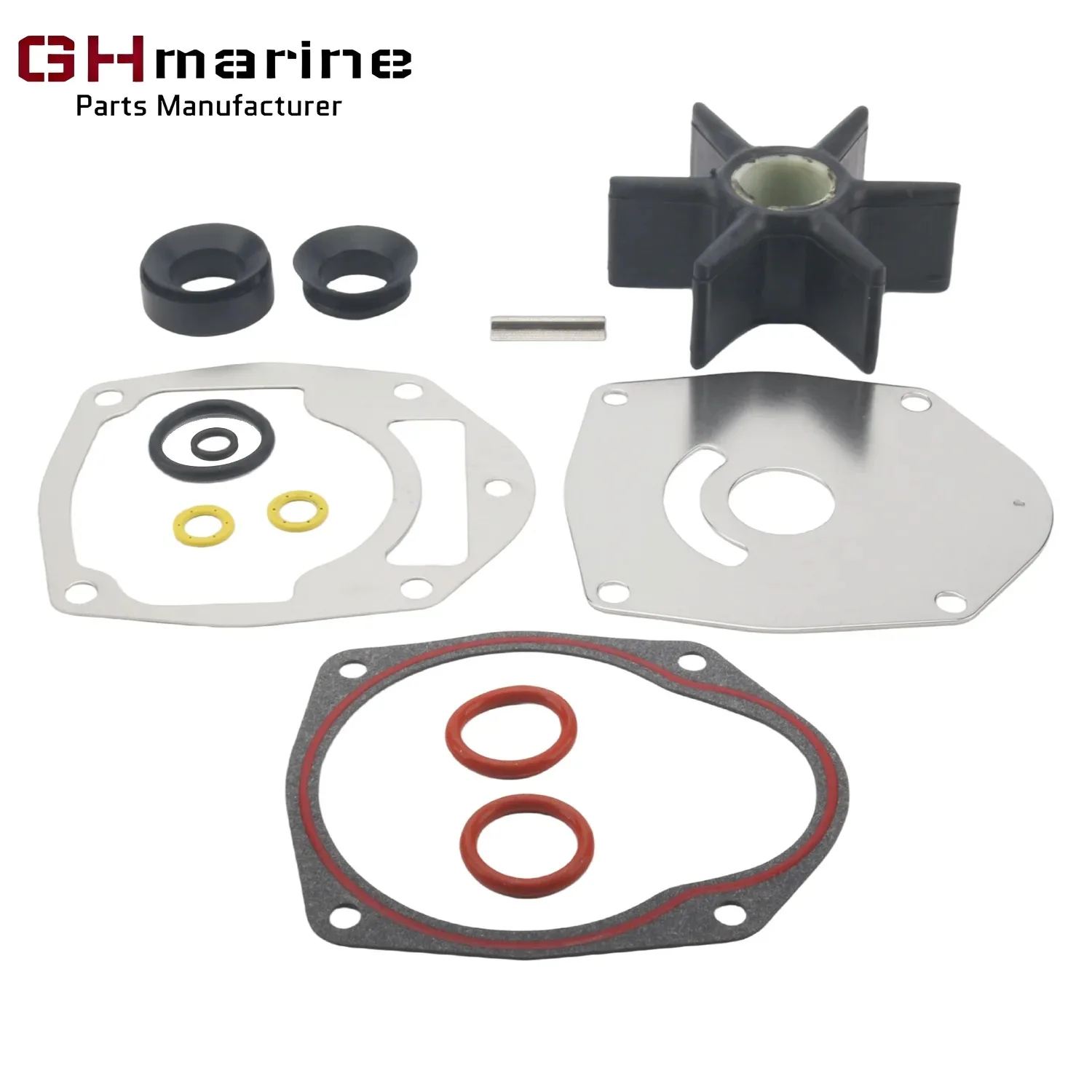 47-8M0100526 47-8M0100527 Replace Fit for Mercury 65 70 75 80 90 125 200 225 HP Sea Water Pump Rebuild Service Kit 43026T2