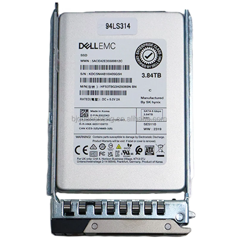 3.84TB SATA SSD Solid State Drive For Server Applications