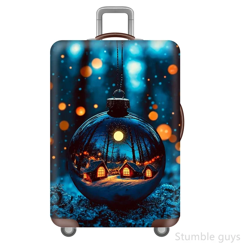 

Protective Elastic Luggage Cover Anti-Dust Anti-Scratch Stretchy Suitcase Cover Useful Travel Accessory Road Trips Fits