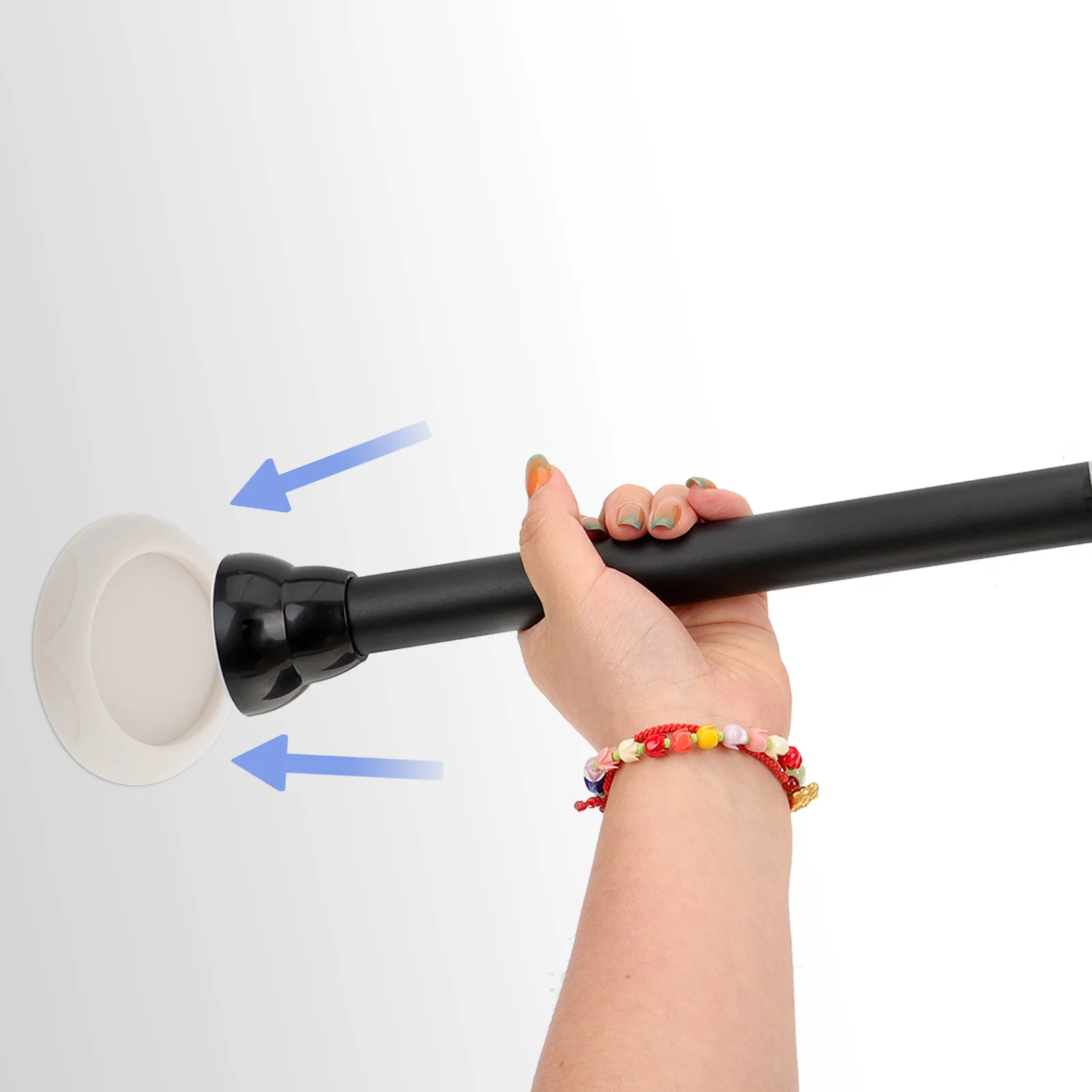 واقي حائط لبوابة سلامة الطفل بدون تركيب مثقاب، سهل التخزين، خفيف الوزن ومتعدد الاستخدامات، واقي حماية من الحائط البلاستيكي #3