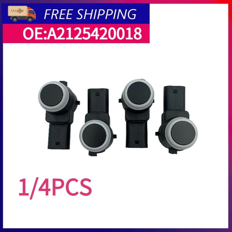 

1/4 шт. A2125420018 PDC датчик помощи при парковке автомобильные аксессуары подходят для Mercedes-Benz A-CLASS B-CLASS C-CLASS C250 C300 C350 S600