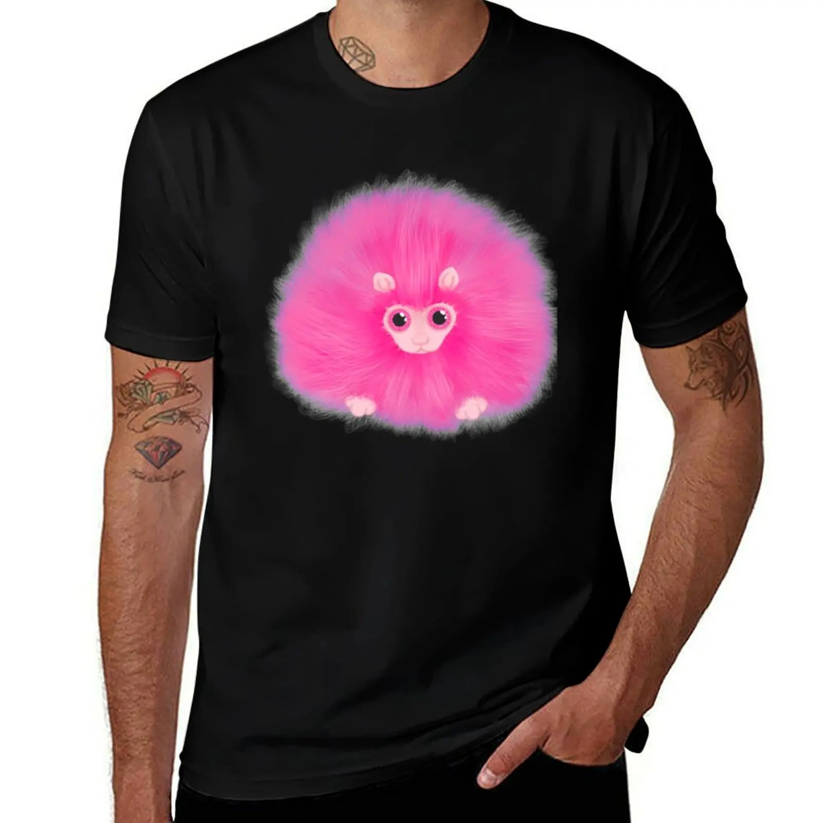 

pygmy puff T-Shirt t shirts for man cotton funny black cotton t-shirt plain for man package T-Shirt