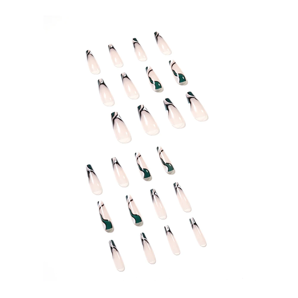 Рисунок 4 - чернила с зелеными волнистыми узорами