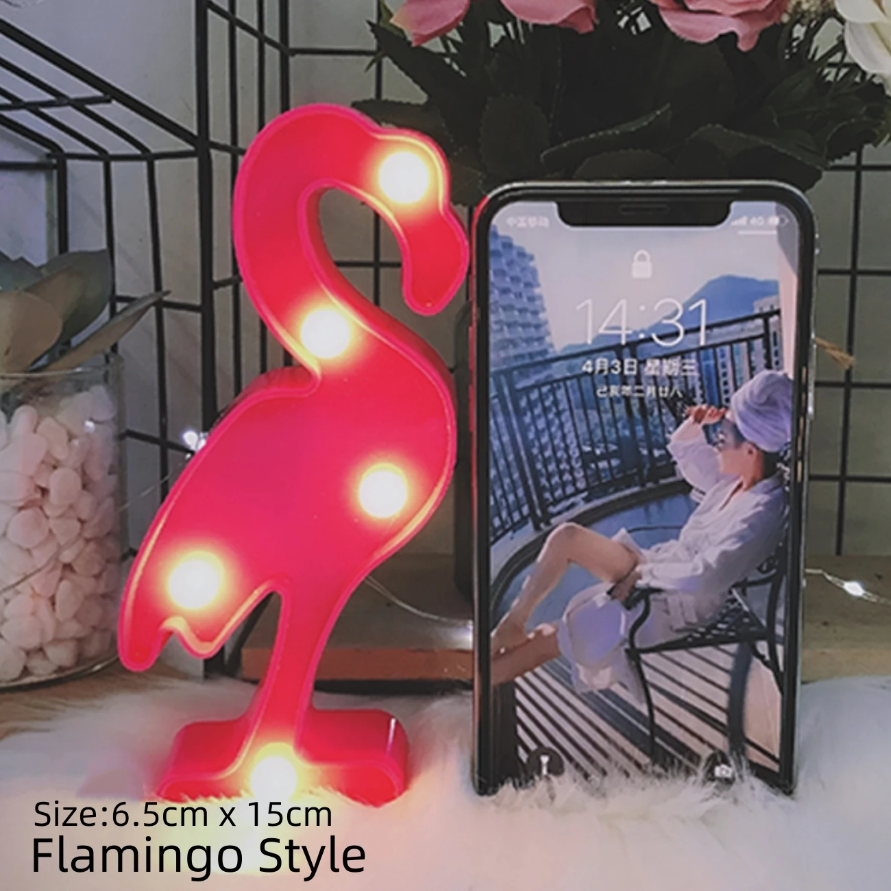 Cartoon Unicorn Led Night Light Table Lighting Letter Flamingo for Baby Beside Light Home Christmas Decor