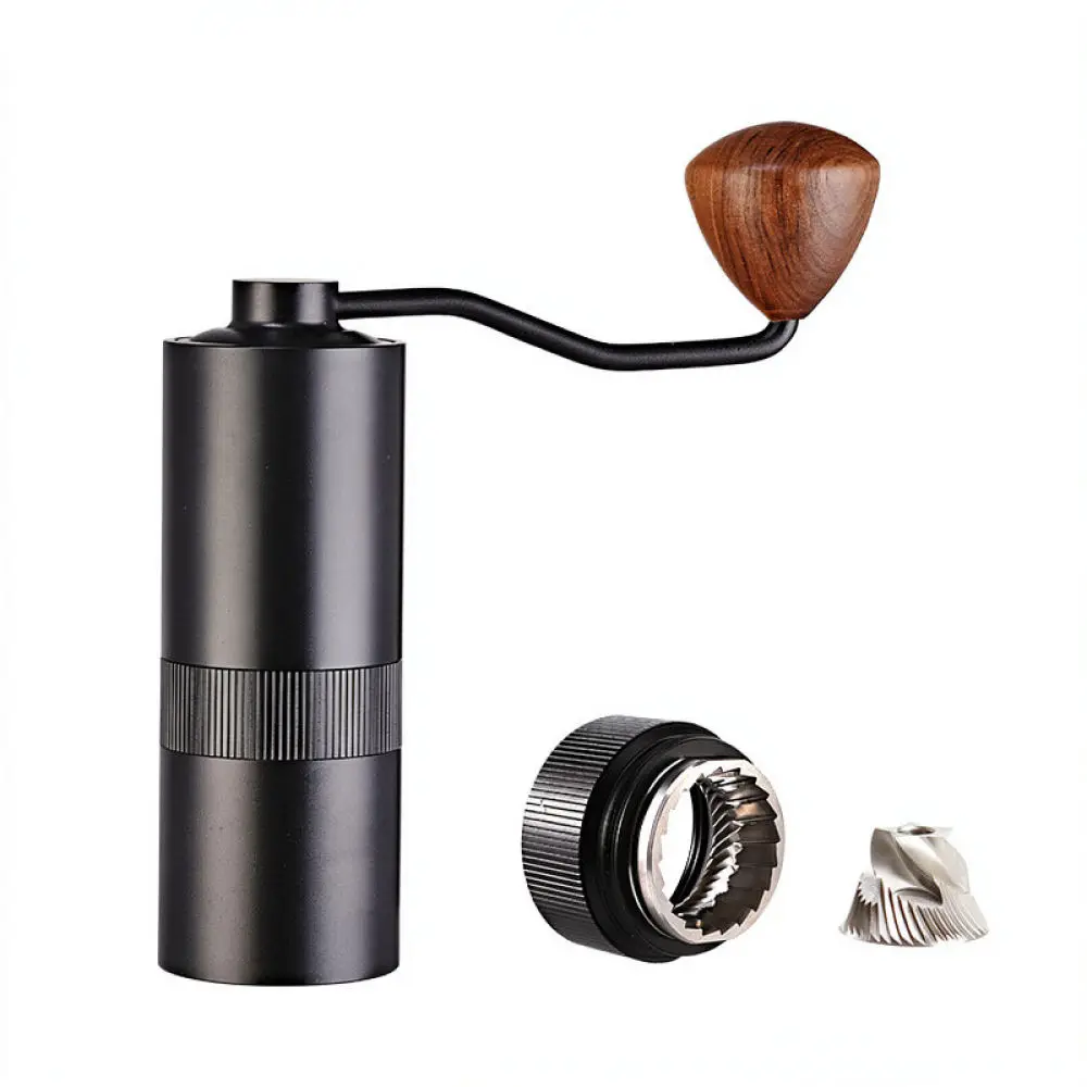 Hand Coffee Grinder Mini Manual Bean Mill Precision CNC Burr Grinder For Come More Outdoor Camping Coffee Set