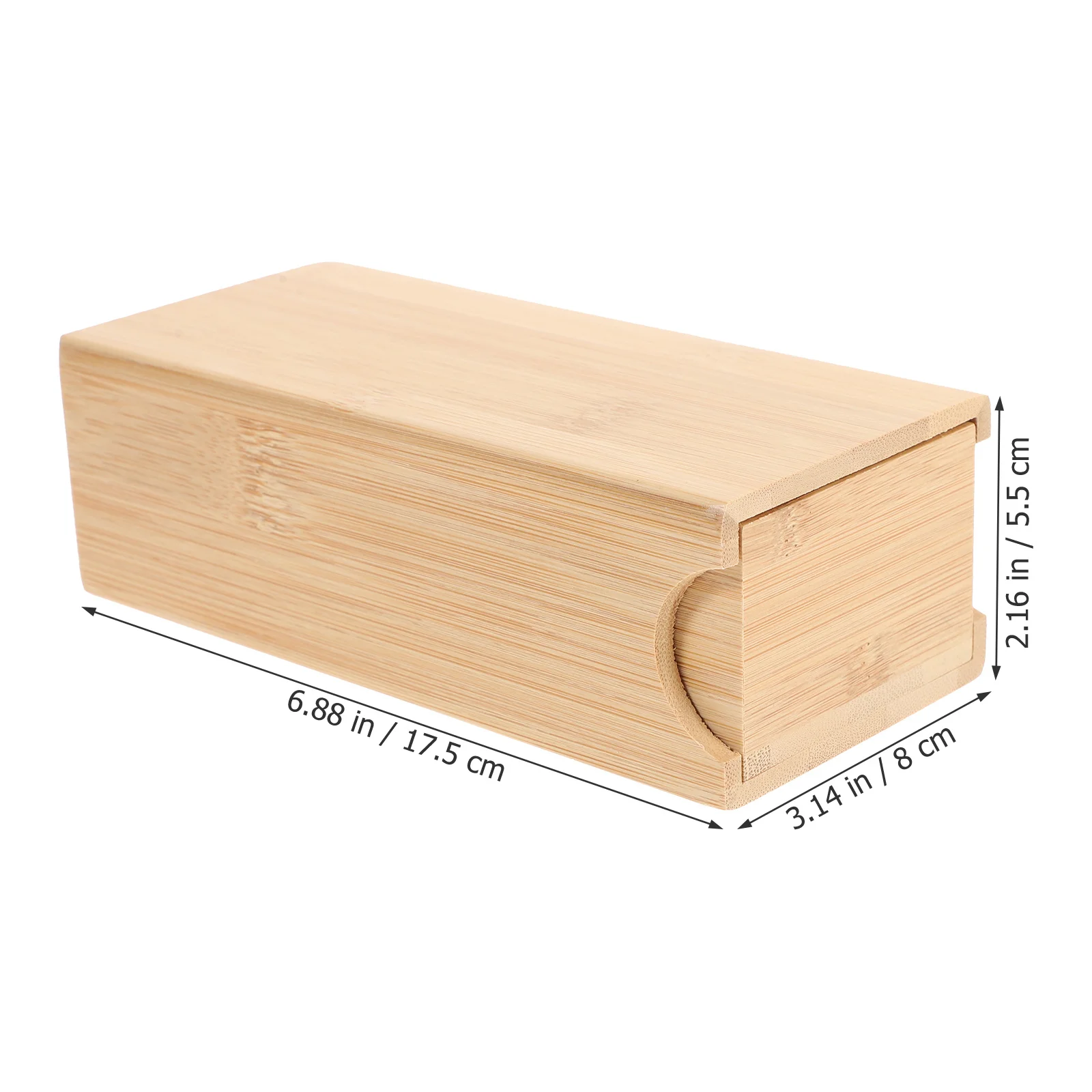 

1Pcs Bamboo Sunglasses Storage Box Vintage Wood Eyeglasses Case Portable Protective Holder for Travel Office Sunglasses Box