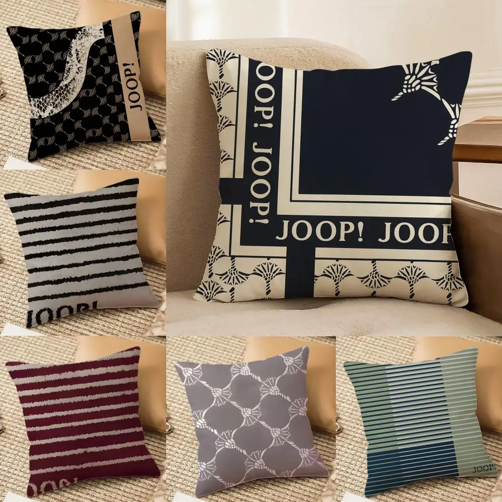Funda de Almohada J-joop de Moda, Sedosa, Elegante y Cómoda para Sofá Cama, con Cierre Invisible