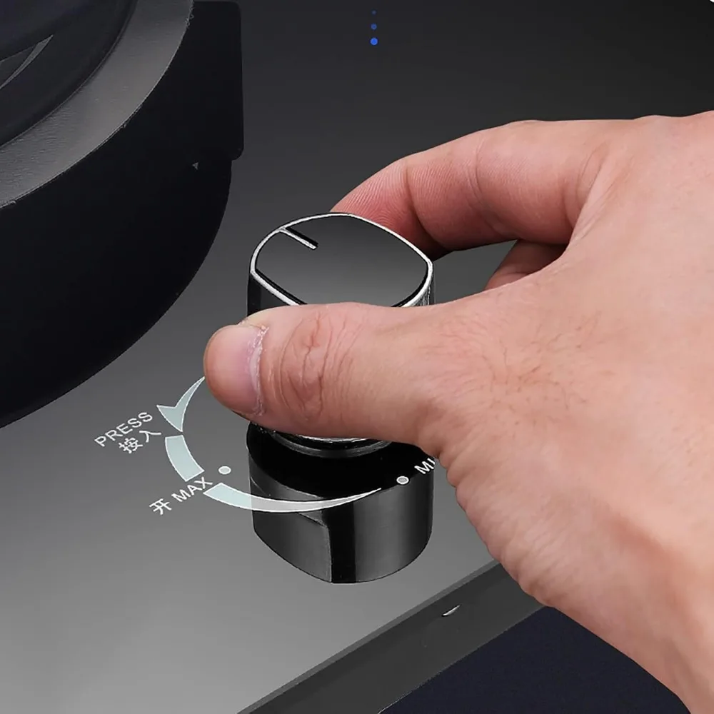 バーナー ガスコンロ ガスコンロ ビルトイン ブラックガラス ガスコンロ 33CM、卓上キッチン調理コンロ、お手入れ簡単、アウトドアキャンプ用