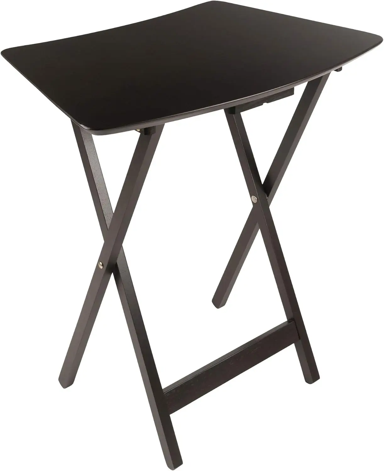 Anila Snack Table, Coffee, 23.86 X 16.77 X 25.83