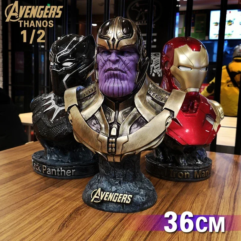 

Avengers League 4 Infinite War Annihilation Handmade Marvel Surrounding Model Decoration Resin Statue Half Bust