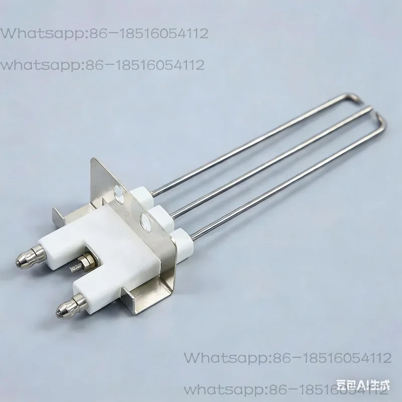 Ignition electrode of ceramic spark plug for gas burner oven parts