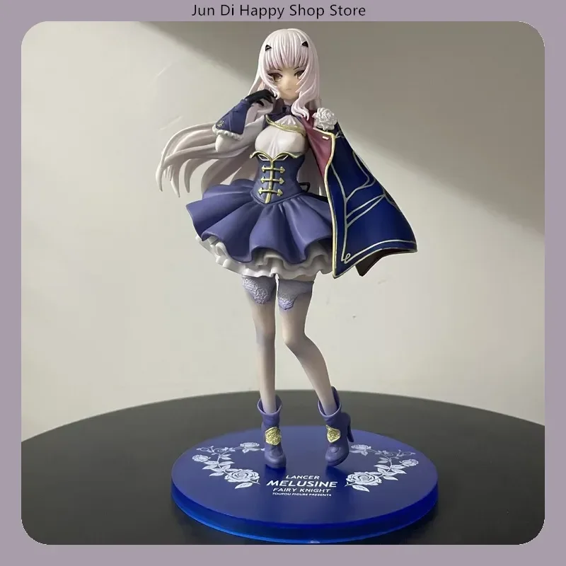 

FGO Melusine Lancer Fairy Knight 21cm Standing Pose PVC Anime Figure Collectible Desktop Decoration Gift
