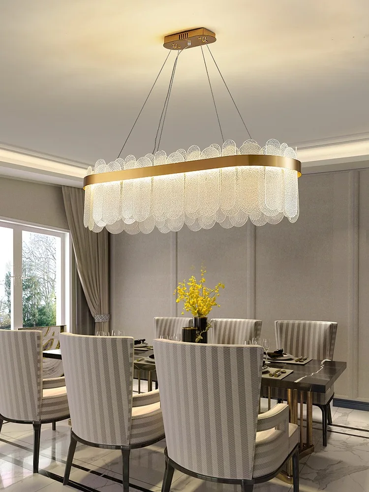 LED Crystal chandelier Modern living room lamps bedroom light ceiling restaurant for indoor ceiling pendent lamp Decoration home