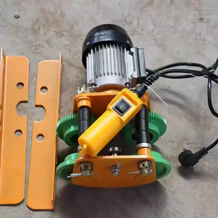 1 Ton Mini Electric Hoist Crane With I‑Beam Trolley Heavy‑Duty Lifting Equipment For Factory Pier Warehouse Material Handling