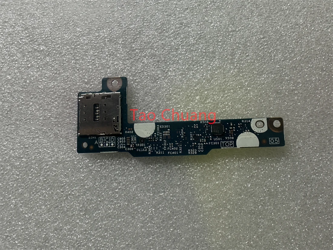 FOR DELL Latitude 3410 3510 WiMAX SIM Card Reader Board 0C2K8N
