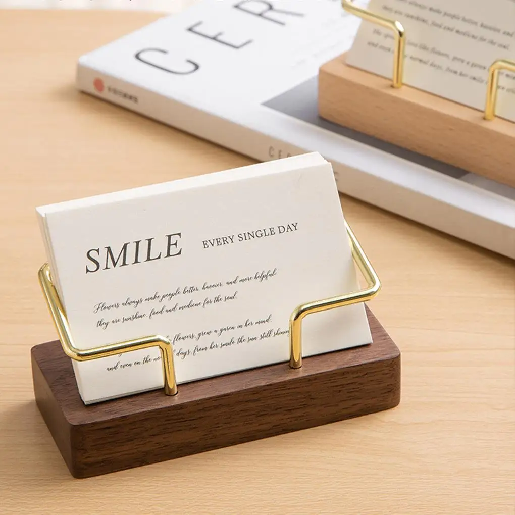 

Business Card Holder Storage For Organizing Business Cards Making Easy To Place And Remove Business Beech