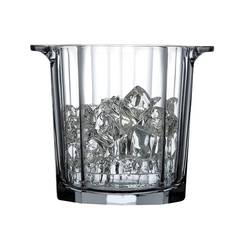 크리스탈 유리 아이스 버킷 샴페인 버킷