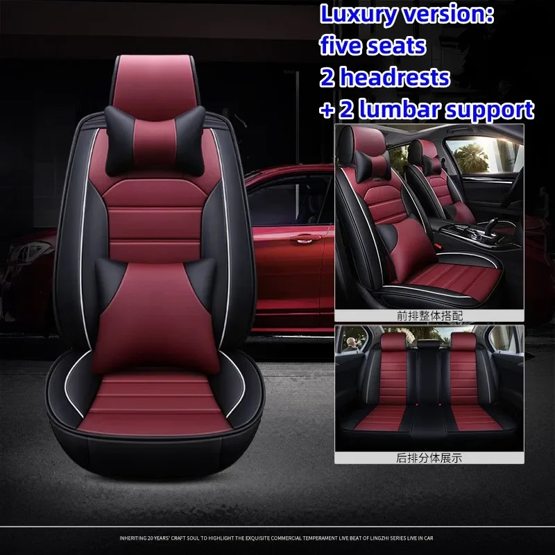 

NEW Luxury Car Seat Covers for Bmw X1 E84 F48 X2 F39 X3 E83 F25 X3 G01 F97 X4 F26 G02 F98 X5 E70 F15 X6 X7 Car Accessories