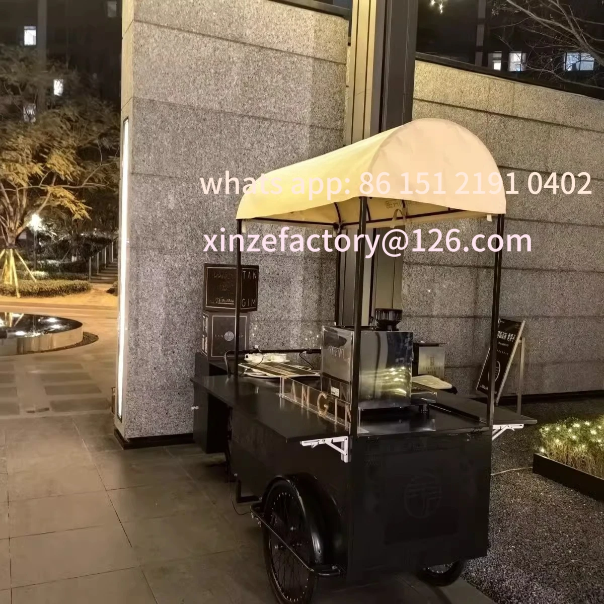 Customizable Mobile Snack Cart - огляд і ціна Snacks Food Stall