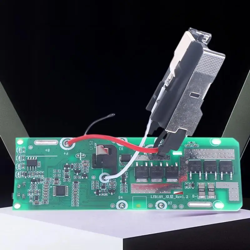 

Печатная плата для надежной зарядки литий-ионных аккумуляторов Ryobi 20 В P108 P103 RB18L4