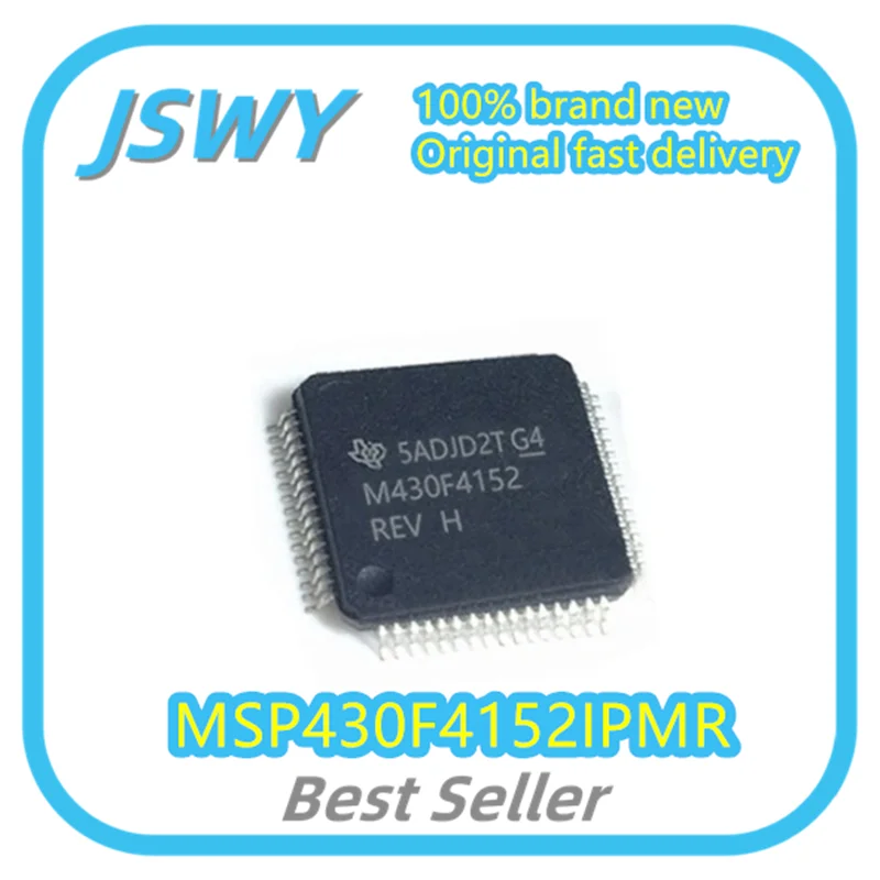

(5/50pcs) MSP430F4152IPMR MSP430F4152 M430F4152 LQFP-64 16-bit Microcontroller In Stock Fast Shipping Electronics