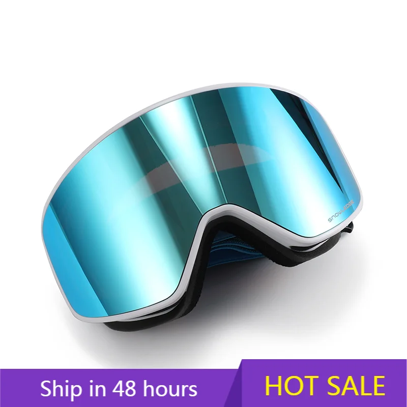 

POWER LEAP Winter New Ski Goggles High Definition Anti-fog and Anti-ultraviolet Professional Mountaineering Myopia Frames Availa