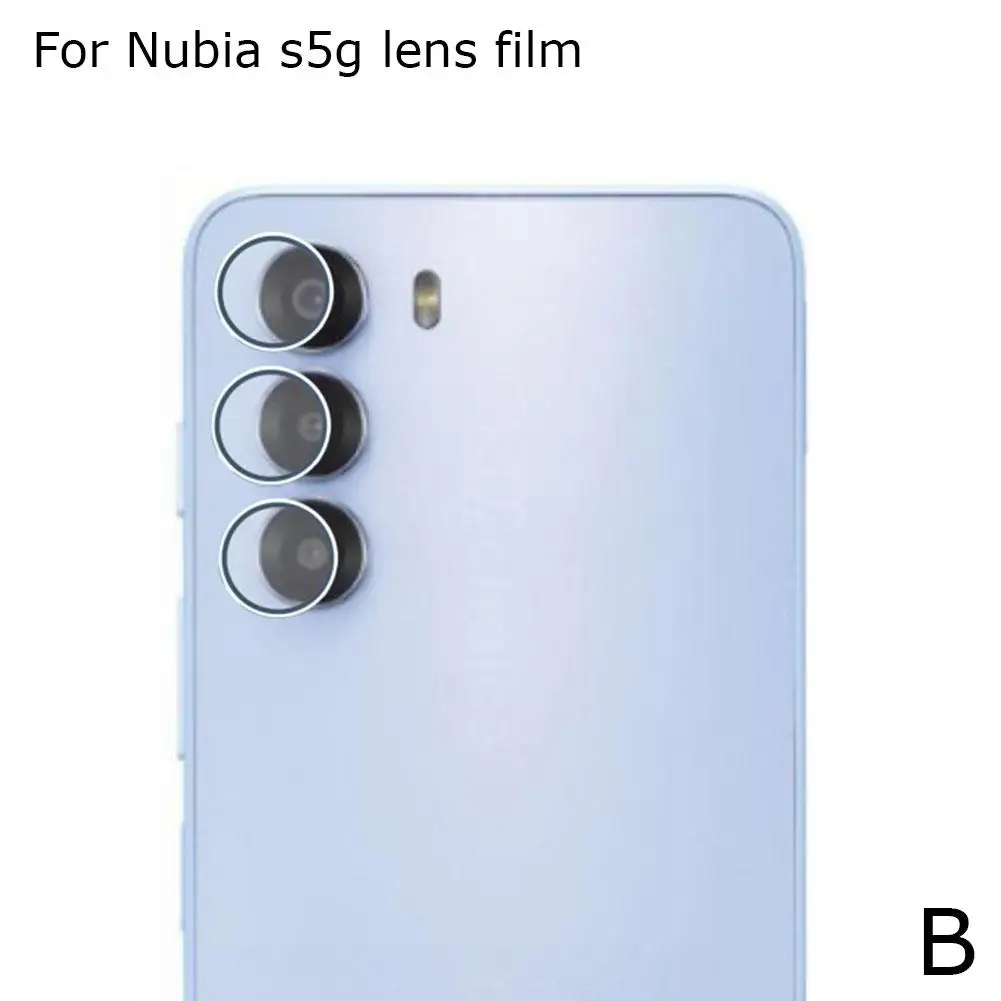Suitable For Nubia S 5G Lens Film Metal Eagle Eye Transparent Split Rear Camera Tempered Glass Protective Film H9B4