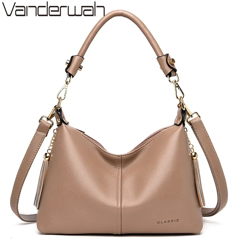 Skórzane małe torebki Hobos Luksusowe torebki damskie Torebki designerskie Wysokiej jakości torby crossbody dla kobiet Torba na ramię Sac A Main