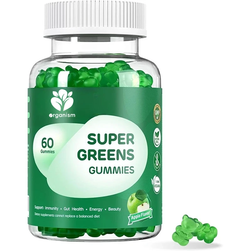 

Soft Candy - Daily Multi Vitamin Soft Candy, Digestive Health, Contains 20+Nutrients, Apple Flavor, 60 Capsules Set