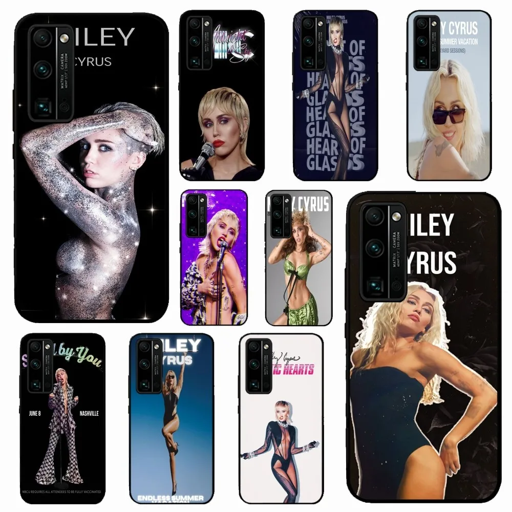 Singer M-Miley C-Cyrus Phone Case For Huawei Honor 10 Lite 9 20 7A 9X 30 50 60 70 Pro Plus Soft Silicone Cover