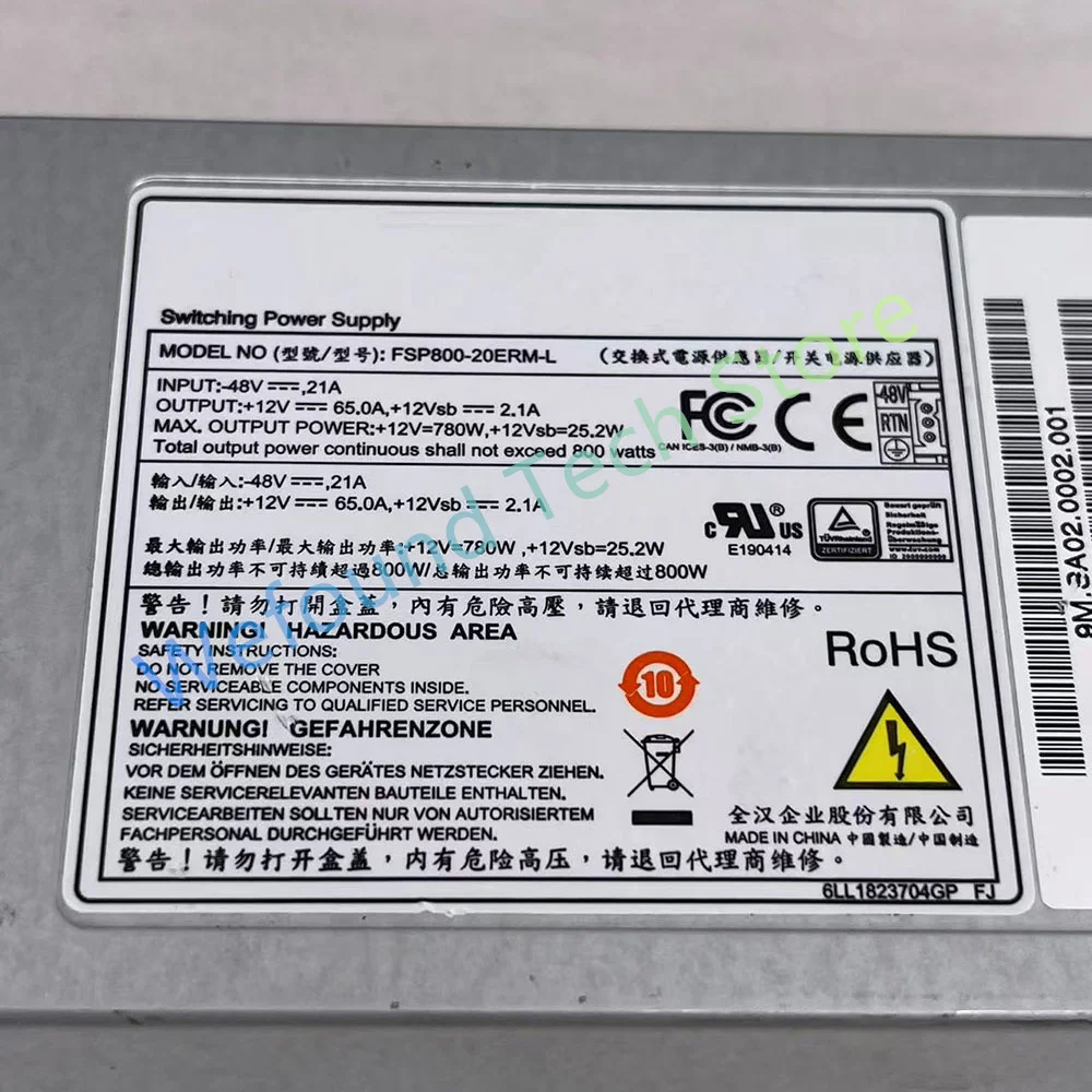 

Серверный импульсный источник питания FSP800-20ERM-L 800 Вт