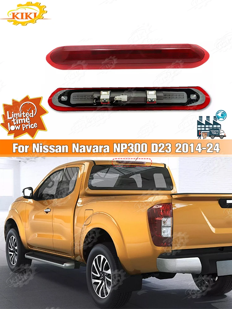 26590-4JA0C pour Nissan Navara NP300 D23 2014-24 voiture LED troisième feu Stop arrêt 3ème feu arrière lampe voyant d'avertissement accessoire automatique
