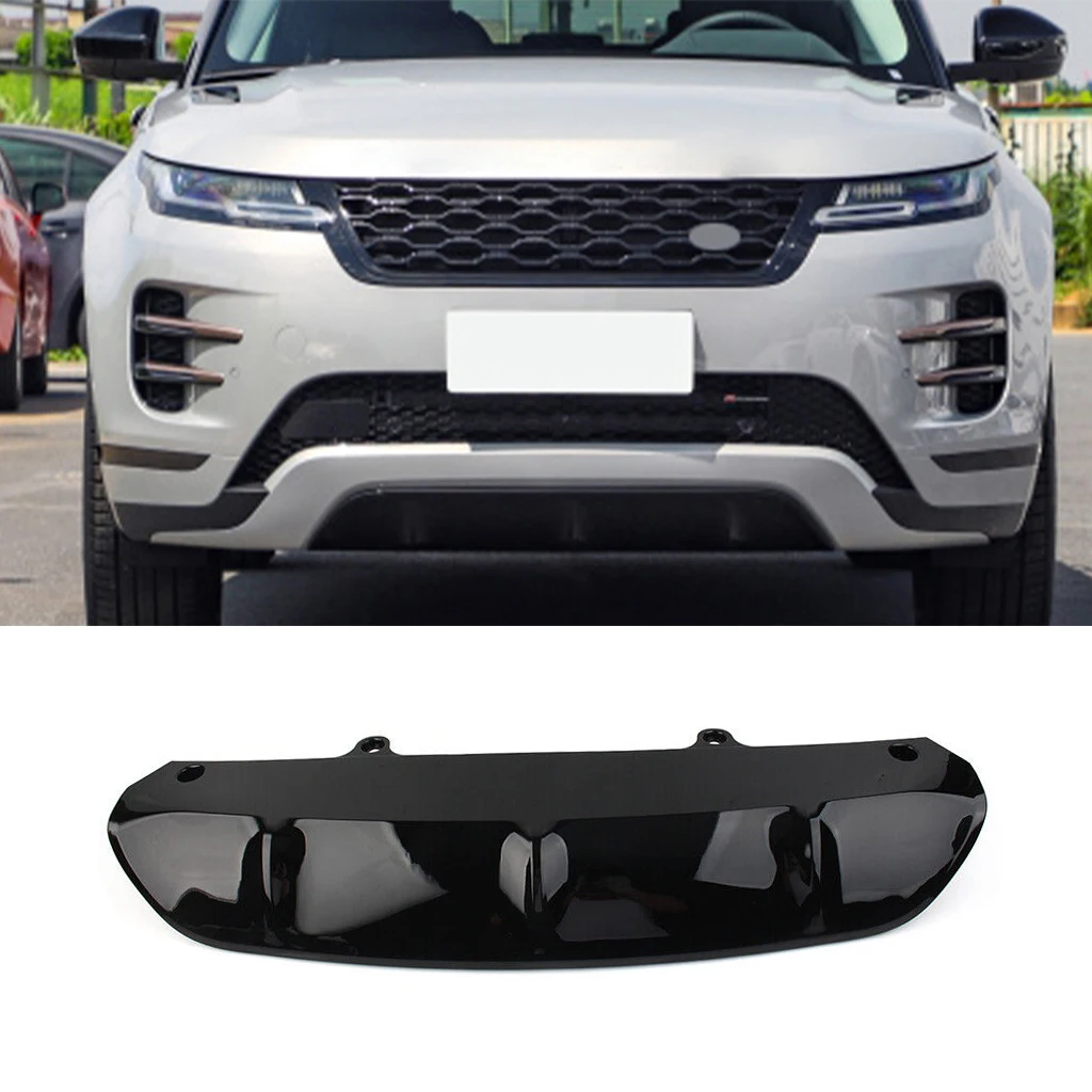 Car Front Bumper Towing Eye Cover For Land Rover Range Rover Evoque 2020 2021 2022 Black/Grey ABS Car Accessories