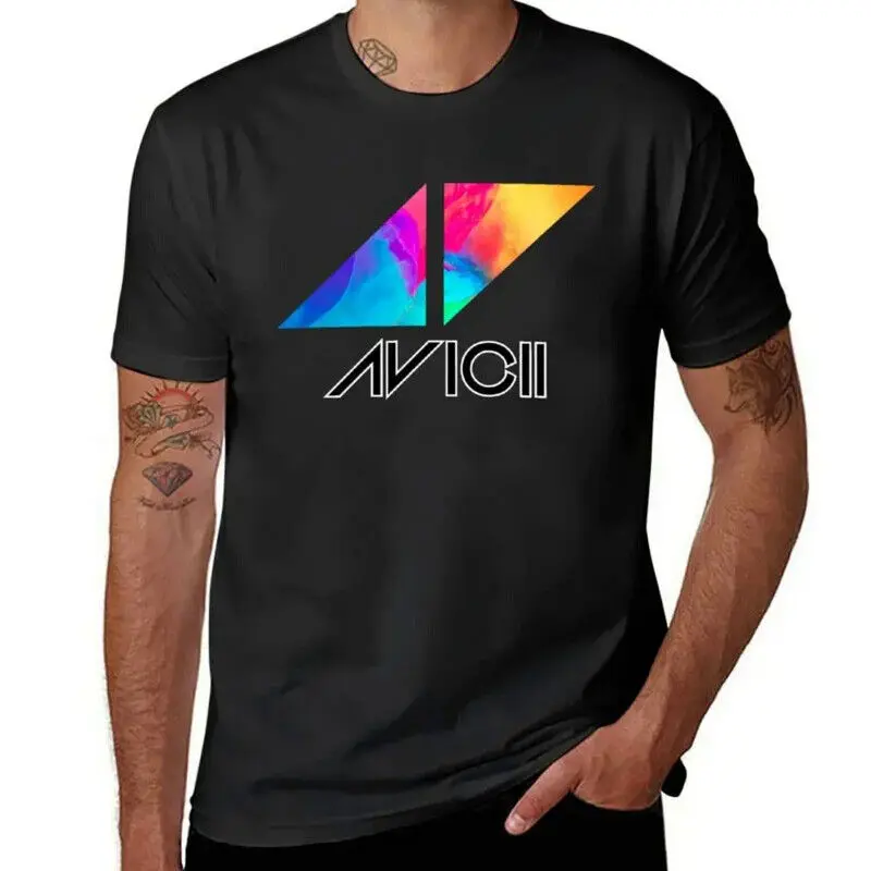 Avici T Shirt Heavyweight New Edition Mens Graphic Shirts Anime