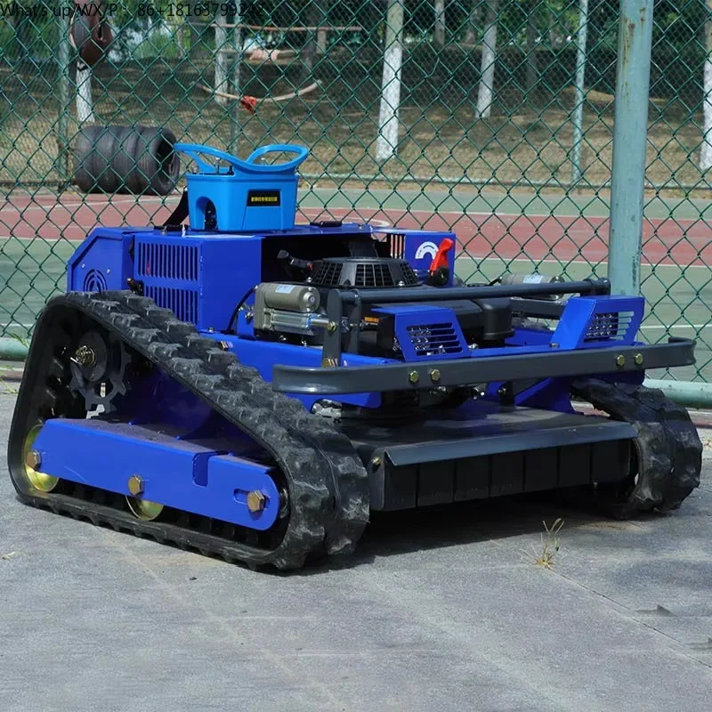 

Upgraded Version Intelligent Robotic Lawn Mower 22inch Self-Propelled Remote Control Crawler Lawn Mower Grass Cutting Machine