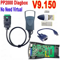 New Lexia3 PP2000 Diagbox V9.150 Simple Version Best PP2000 Easy Install Lexia 3 For Citroen For Peugeot Auto Diagnostic-Tool