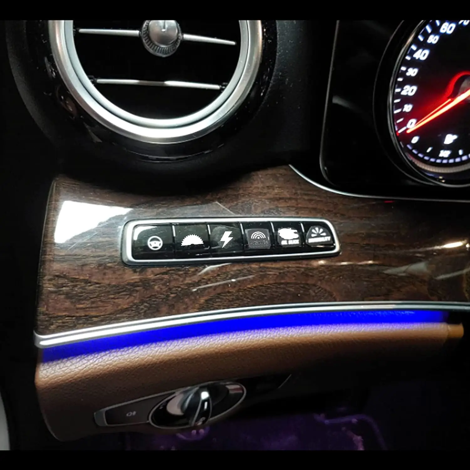 3/4 Inch Car Decal Switch Labels Sticker Novelty Stickers for Car or Truck Unused Buttons Control Dash Button Stickers 36pcs