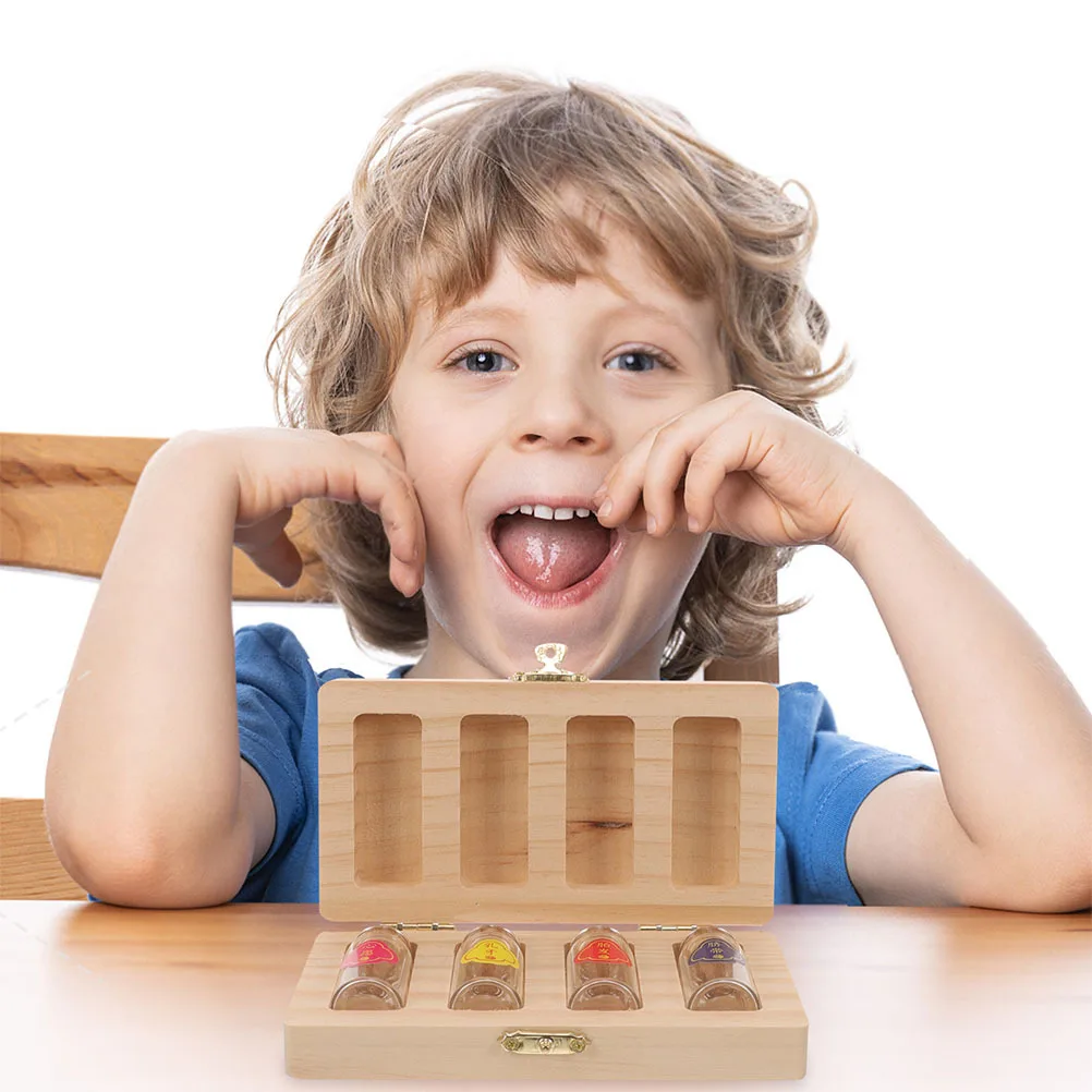 

Коробка на память для детей, зубы для волос плода, деревянные стеклянные бутылки, органайзер для новорожденных, первая стрижка, консервация пуповины на память