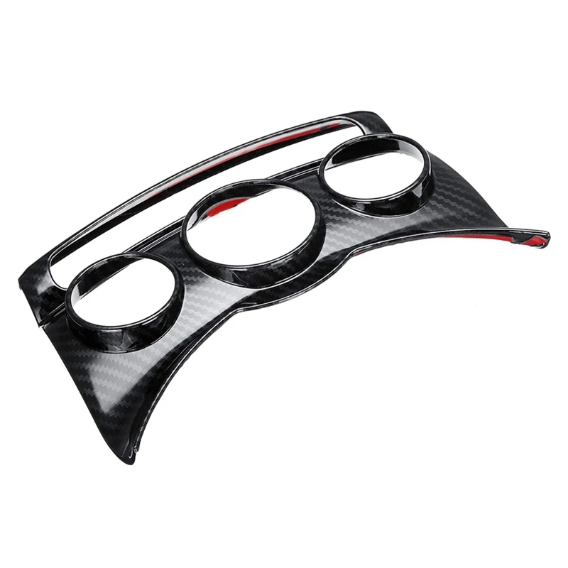For BMW MINI Cooper F55 F56 F57 ABS Carbon Fiber Car Center Console Trim Air Switch Cover Interior Replacement image 5