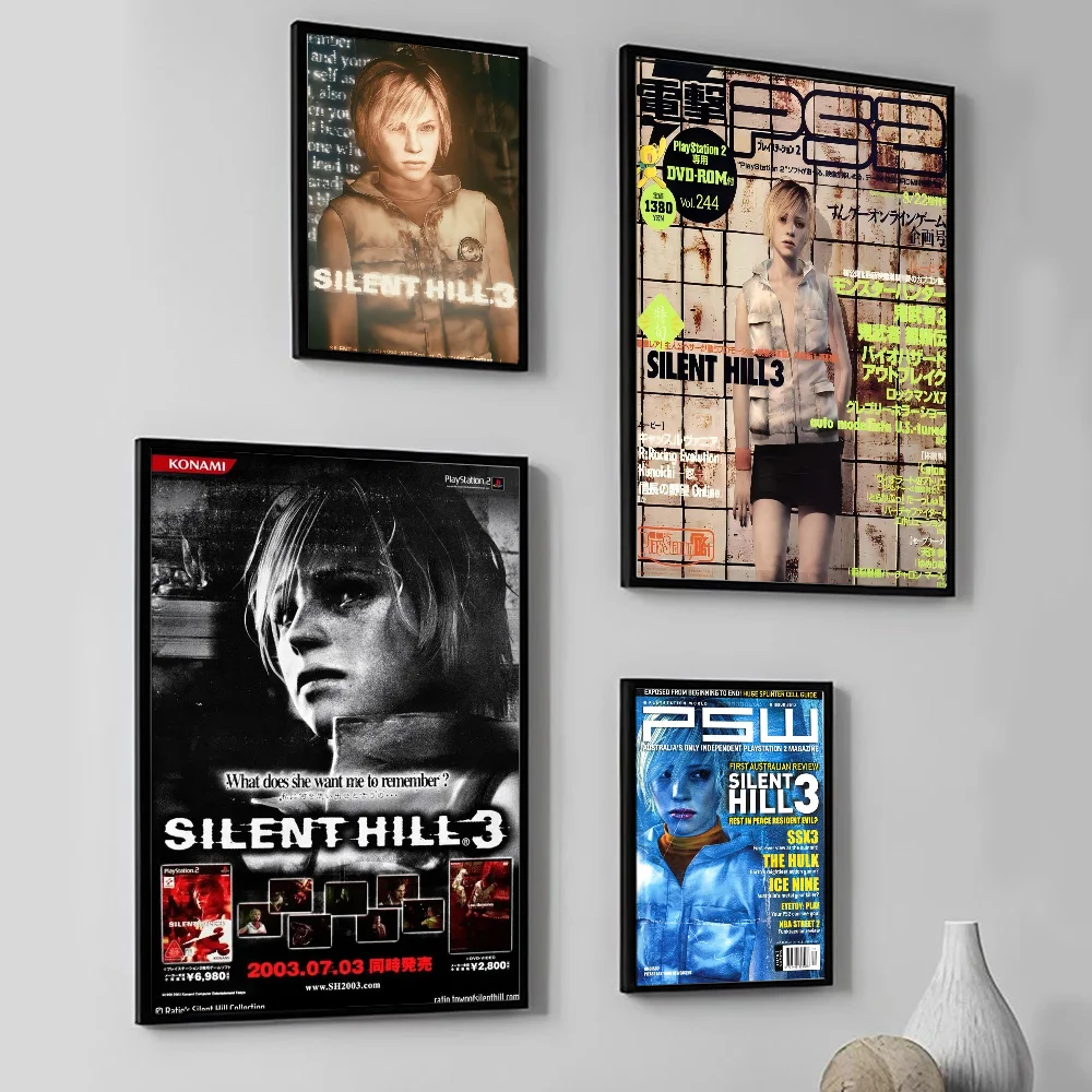 Horror Game S-silent Hill Series Heather Mason Poster Wall Art Home Decor Room Decor Digital Painting Living Room Restaurant Kit