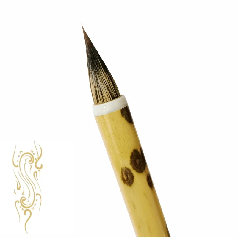 Rabbit Hair Calligraphy Brush Professional Wen Zhengming Small Regular Script Brush Zhao Mengfu Cursive Script Brush Art Supply