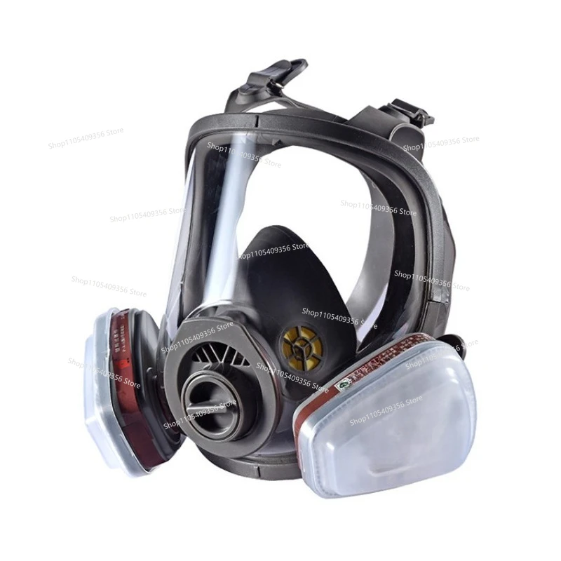 For Self-priming Gas Mask with Filter Box Full Mask Harmful Gas 4007 Gas Mask