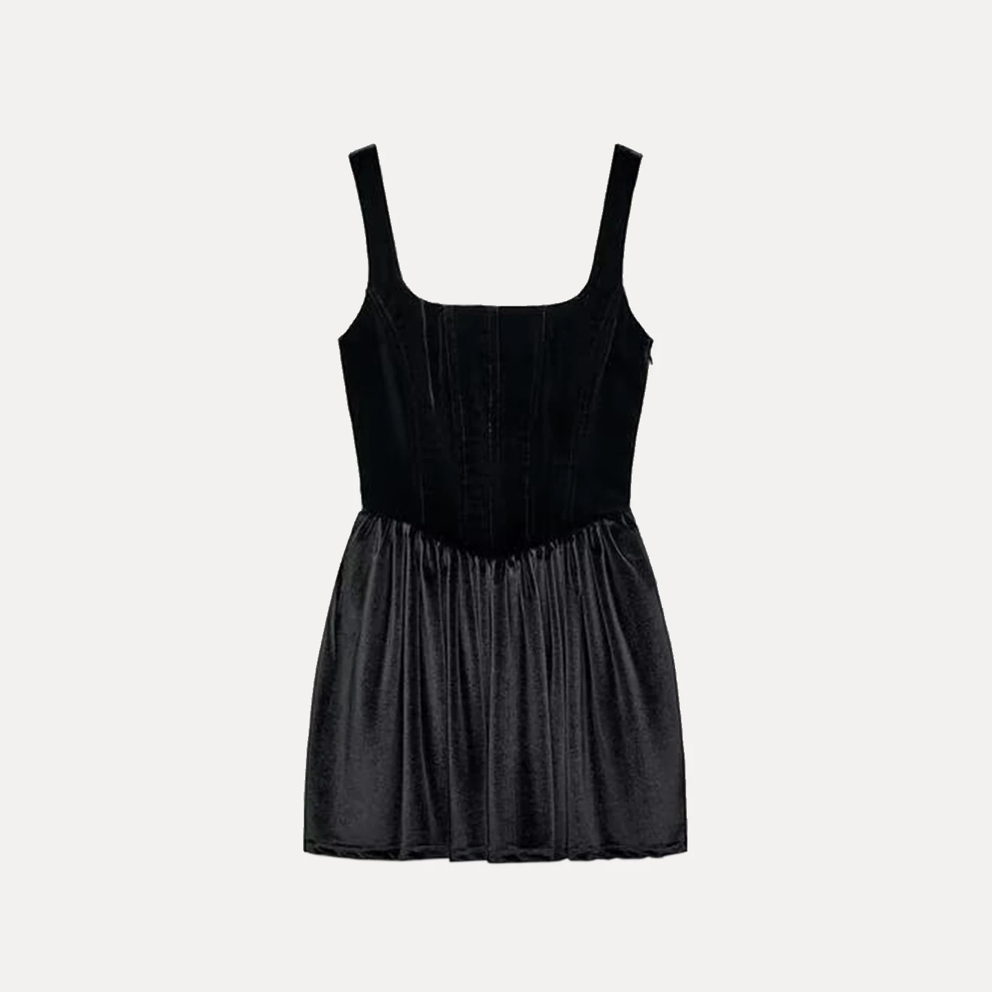 Faionable Tight-Fitting Brtte Dr Women's High Waist A-Line Skirt Sle Commute Pure Color Soft Fabric No Sve